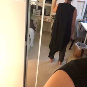 BCBG Sleeves top with short front and long back